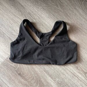 Joah Brown Open Back Bra sueded onyx SM